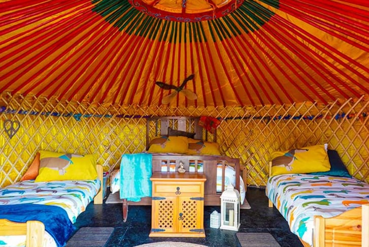 Willowbrook Glamping and Hideaways - yurty ahern interior