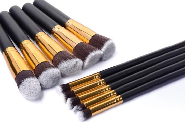 10pc-Makeup-Brush-Set