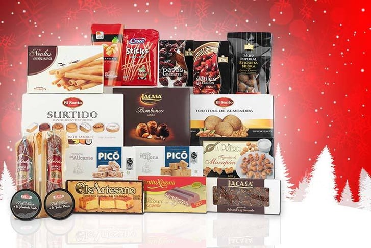 easy-gifts---FESTIVE-SPANISH-CHRISTMAS-HAMPER-MADE-OF-19-VARIED-FOOD-PRODUCTS-AND-TRADITIONAL-SWEETS