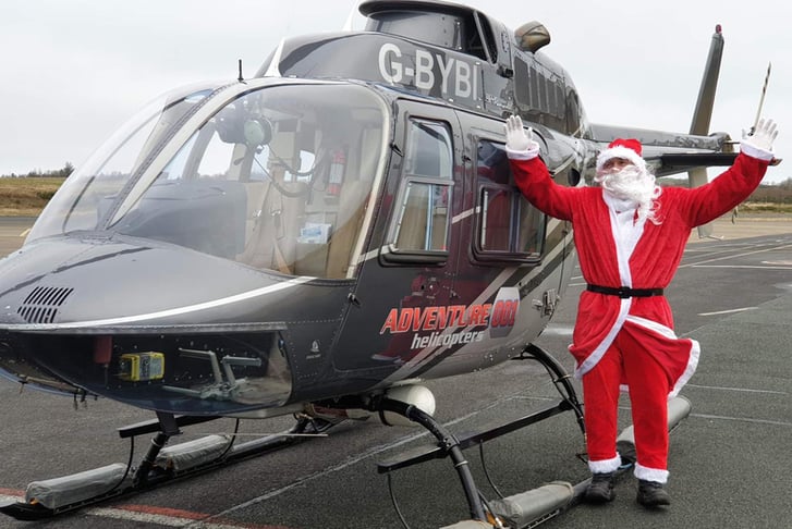 Santa Helicopter Flight Voucher