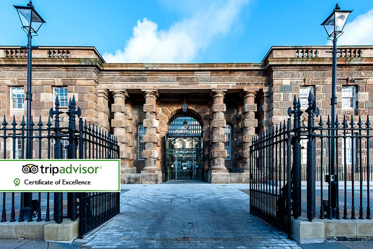 The exterior of the Crumlin Road Goal Prison