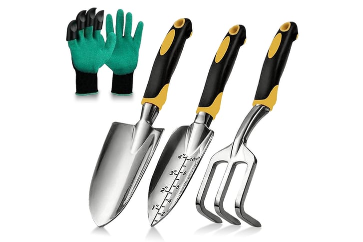 4Pcs-Garden-Tool-Set-Fork-Hand-Trowel-Gloves-Set-2