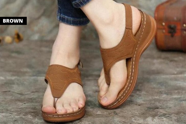 Ladies-Comfort-Diamond-Strap-Sandals-8