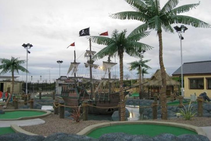 18-Hole Adventure Golf and Scratchcard for 2 Deal 