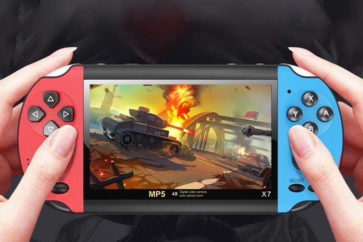 X6 Handheld Console with Games Deal - Wowcher