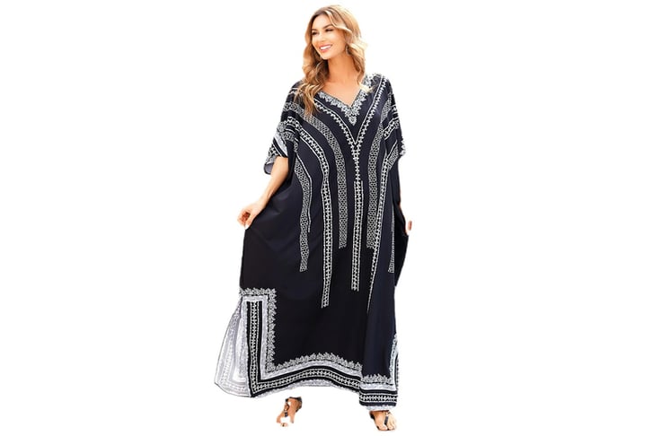 Women-Print-Maxi-Kaftan-2