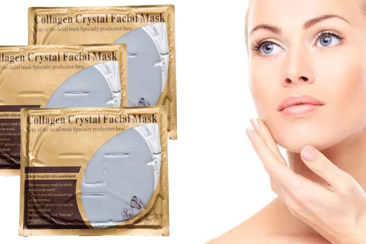 white collagen face mask 4