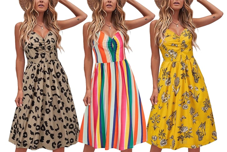 Women's-Printed-Summer-Dress-1