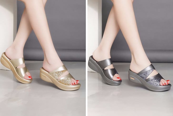 ALWAYS-ON-Women's-Sparkly-Platform-Sandals