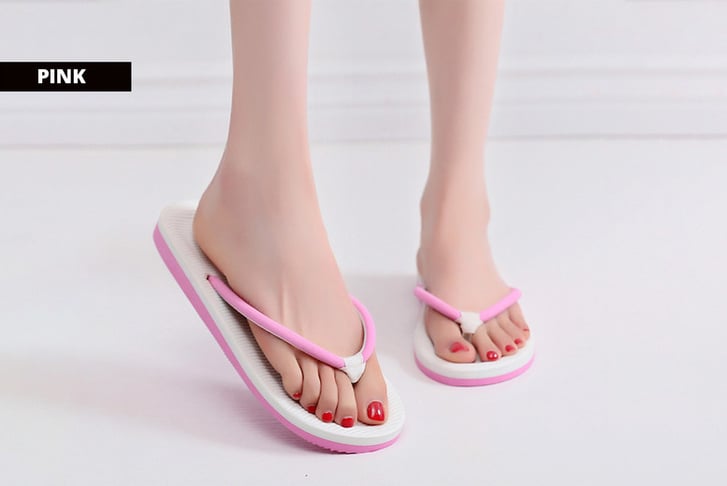 Women-Flip-Flops-Beach-Sandals-PINK