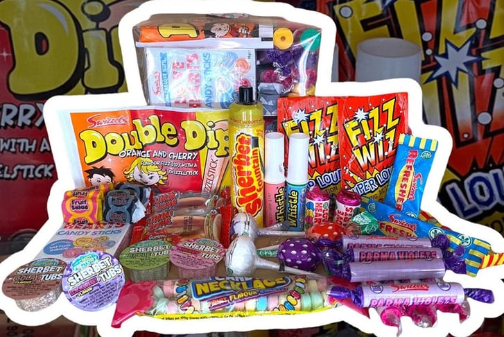 Retro Sweets Box - Double Dip, Refreshers, Fruit Salads and More 