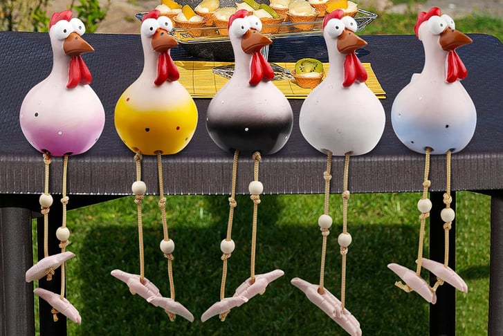 Novelty Chicken Garden Ornament Deal Wowcher