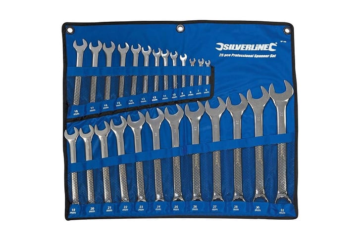 Silverline-SP100-Combination-Spanner-Set-2