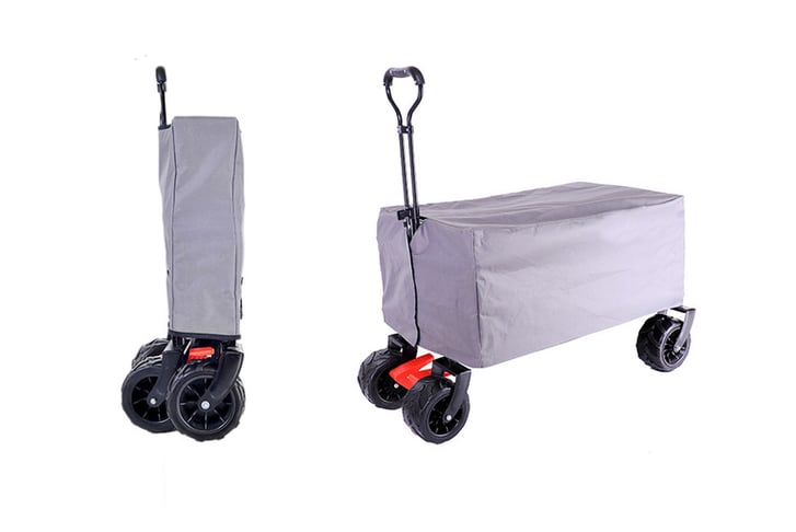 Outdoor-FOLDING-Trolley-and-WHEATHERPROOF-COVER-2