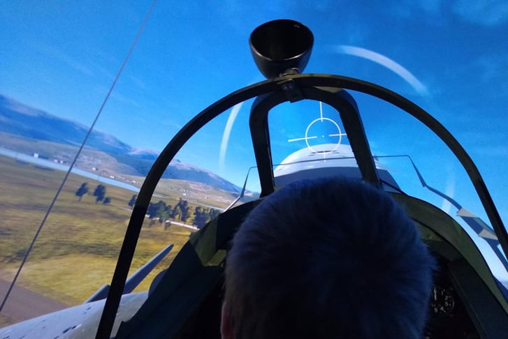 Top Gun Fighter Jet Simulator – 30 or 60 Minutes – Summer Holiday availability 