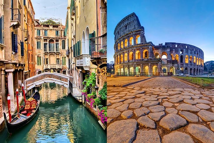 4 Rome Venice Italy Multi City Holiday Return Flights