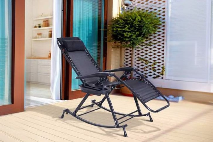 Zero gravity deals folding rocking chair