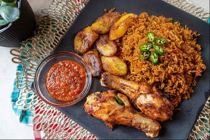 Two Course Nigerian Dining For Two Voucher