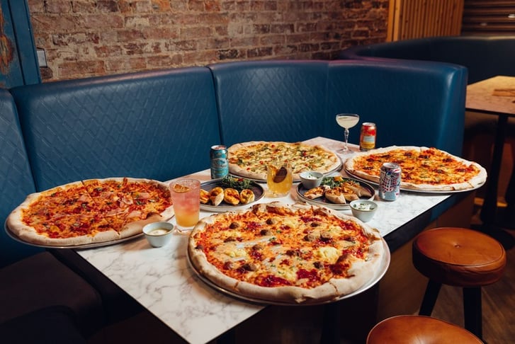 20” Pizza for 2 or 2 Pizzas for 4 – w/ Cocktails - Newcastle