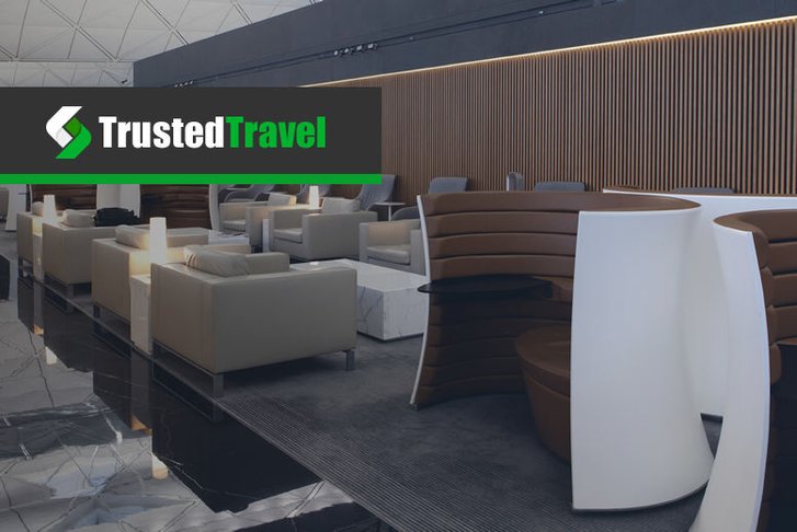 A Trusted Travel Airport Lounge