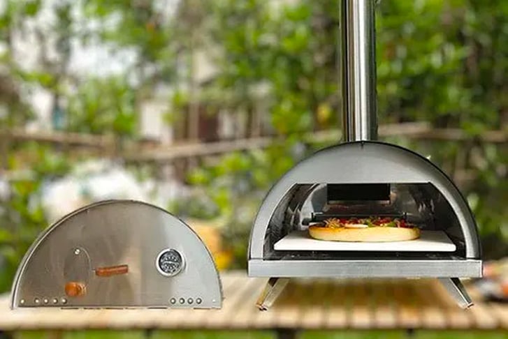 Portable-Pizza-Oven-with-Folding-Pizza-Paddle-and-12″-Stone-1