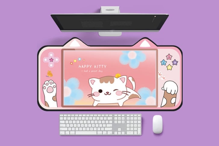 Cute-Cat-Ear-Computer-Keyboard-Desk-Pad-7