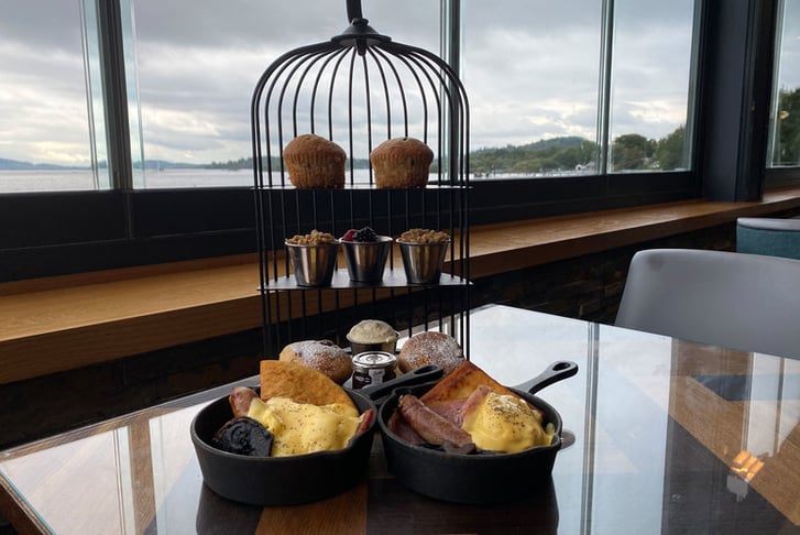 Morning Tea For 2 People - Lodge On Loch Lomond 