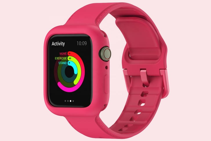 SPORT REPLACEMENT BAND SILICONE STRAP - pink