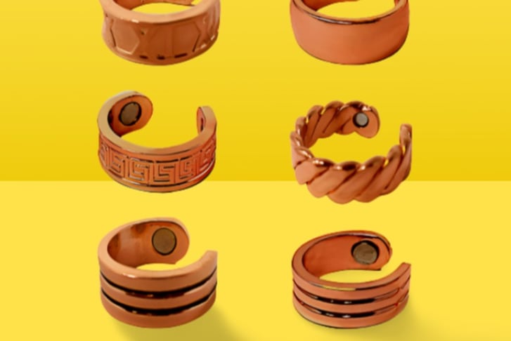 Copper magnetic rings