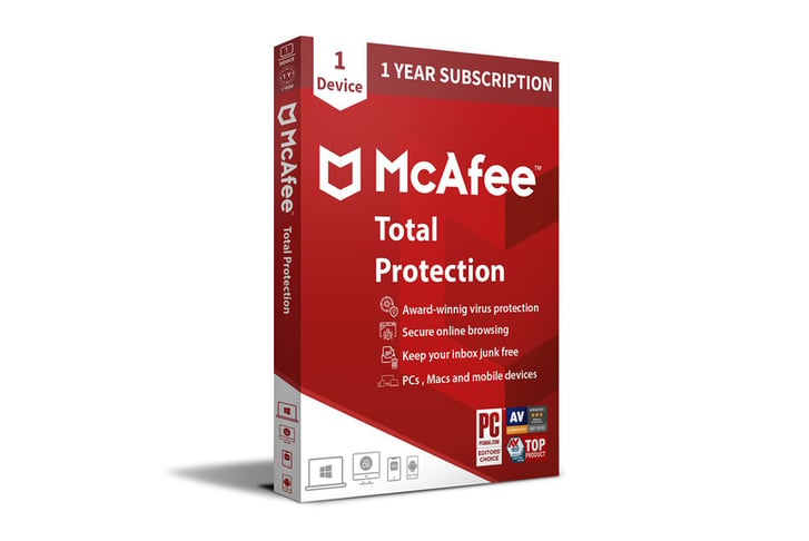 McAfee Total Protection 2024 – 1, 5 or 10 Devices!