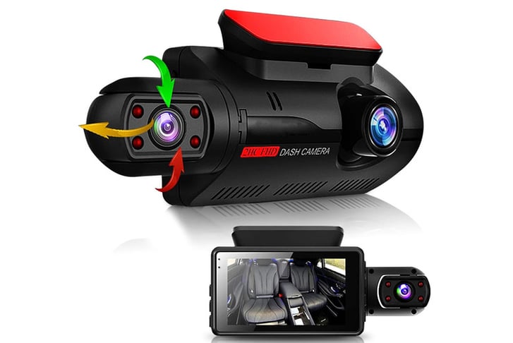 2 Lens Car Video recorder HD1080P Dash Cam - image 2