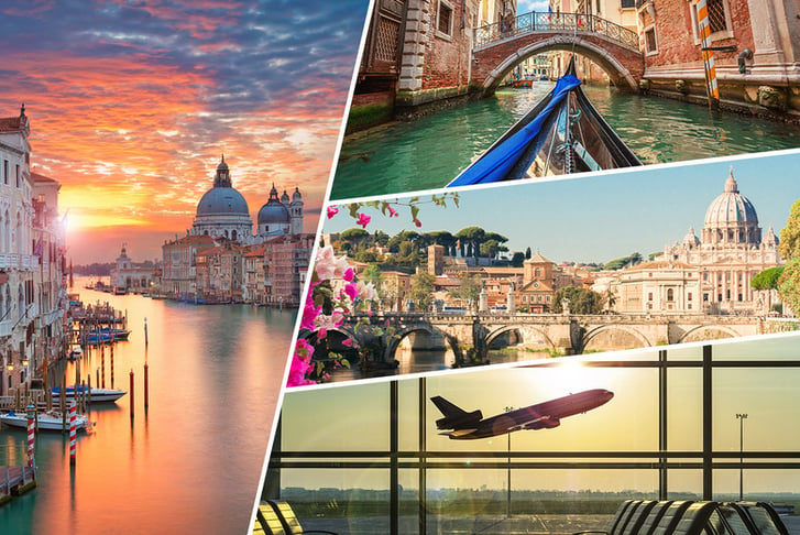 Rome Venice Italy Getaway Transfers Return Flights Price Drop