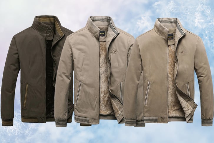 Sherpa lined winter coat mens online