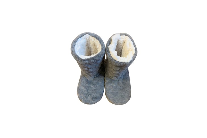 Fluffy-slipper-Boots-grey