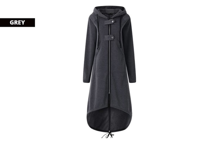 Large-Size-Women’s-Sweatshirt-Hooded-Zipper-Long-Coat-4