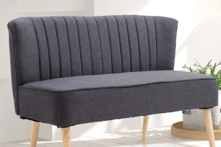 Two-Seater-Linen-Look-Sofa-in-Dark-Grey-6