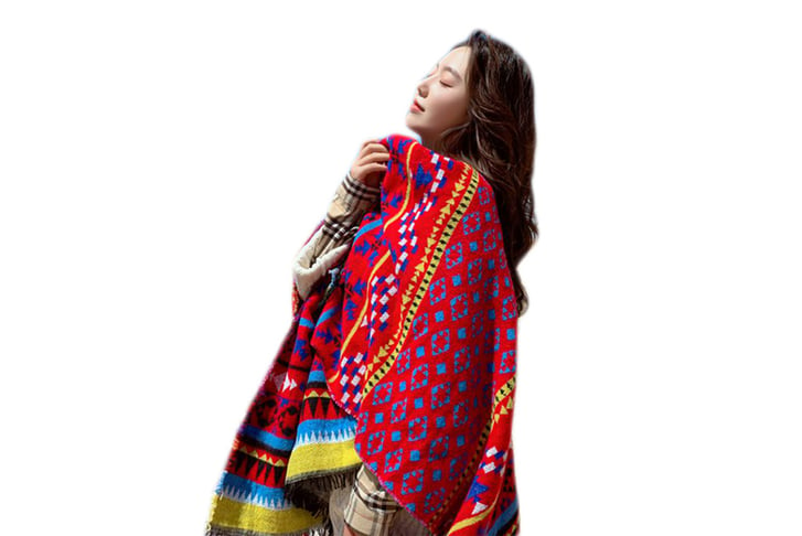 Women’s-Boho-Poncho-Wrap-Cape-Scarf-2