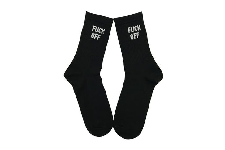 3-Pairs-of-Novelty-Crew-Socks-Letter-Print-Tube-Socks-black