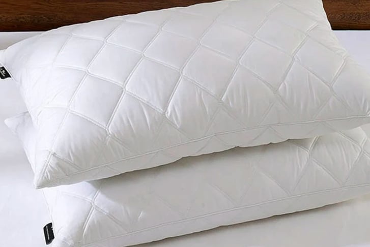 6--Luxury-Quilted-Pillow-Pack-of-2-Hotel-Quality-Bed-Pillows-Soft,-Breathable-Easy-Care