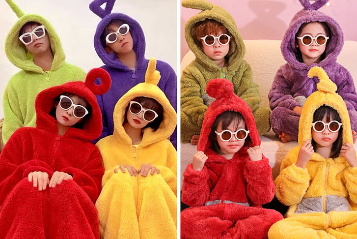 Teletubbies Inspired Snuggy Onesies Deal Wowcher