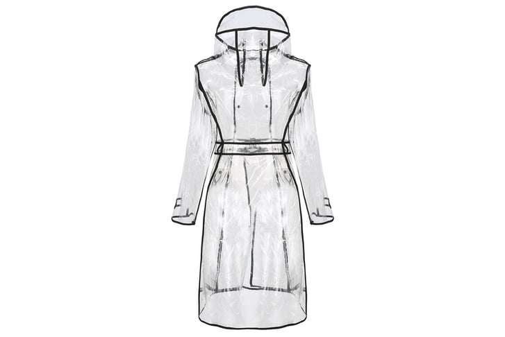 Transparent-Lightweight-Raincoat-With-Belt-2