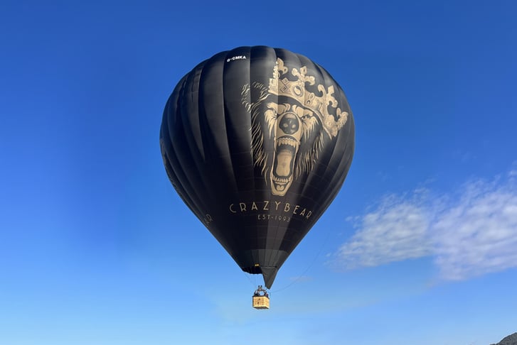 Crazy Bear Hot Air Balloon Flight 