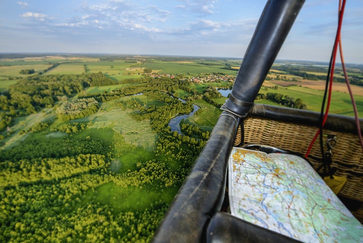 Crazy Bear Hot Air Balloon Flight 