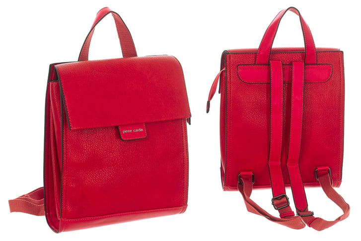 Pierre-Cardin-Square-Backpack-2077-red