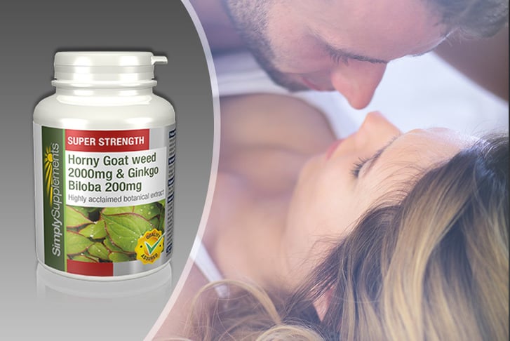 Simply-supplements---2-month-supply-Horny-Goat-Weed-2000mg-_-Ginkgo-Biloba-200mg--Sexual-Enhancement