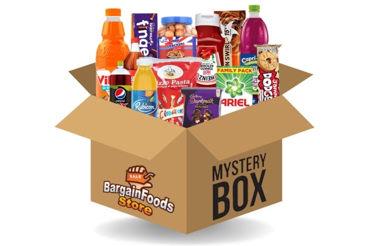 50% Discount Off 20-Item Grocery Mystery Box - Wowcher