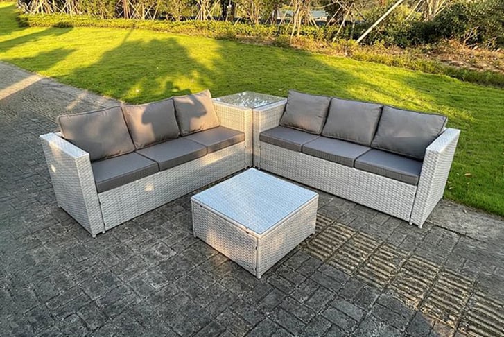 6 seater rattan sofa sale