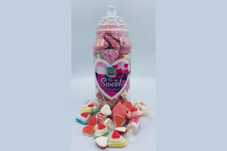 Valentines Sweet Jar - Route Sweety Sweets