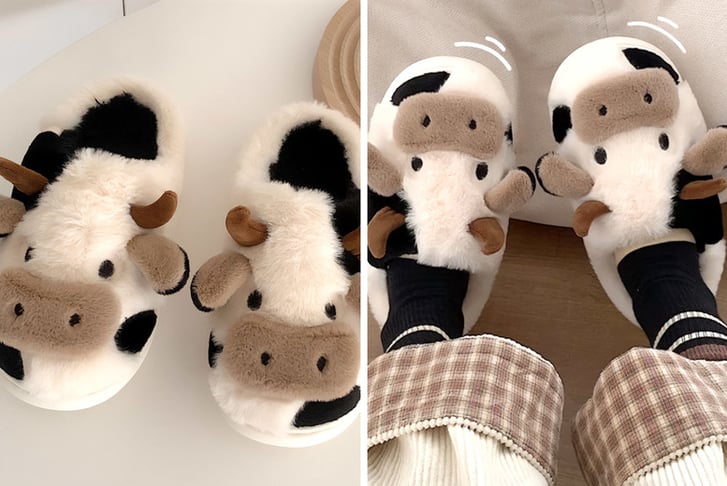 Fashion-Cotton-Slippers-Cartoon-Milk-Cow-Home-Shoes-1