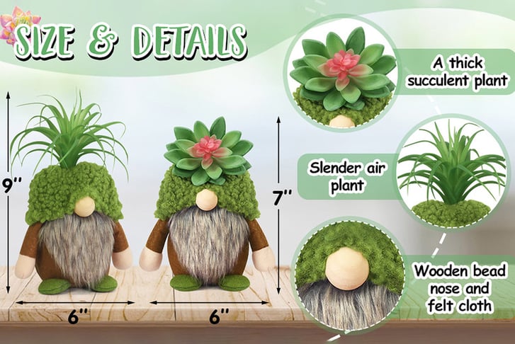 Succulent-Faux-Plant-Garden-Gnomes-5